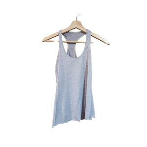 Lululemon Womens Gray Racerback Tank Top Yoga Workout Shirt